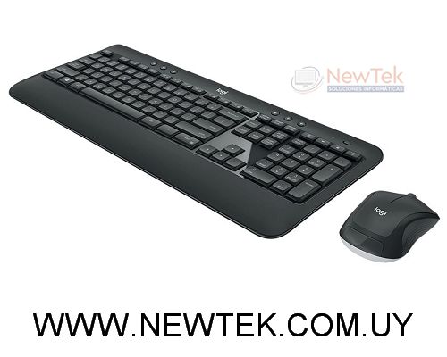 Combo Teclado Mouse Logitech MK540 ADVANCED Inalambrico USB Nano Receptor Negro