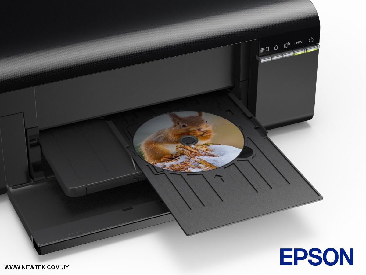 Impresora Chorro de Tinta Epson L805 EcoTank Fotografica Imprime En CD/DVD WIFI