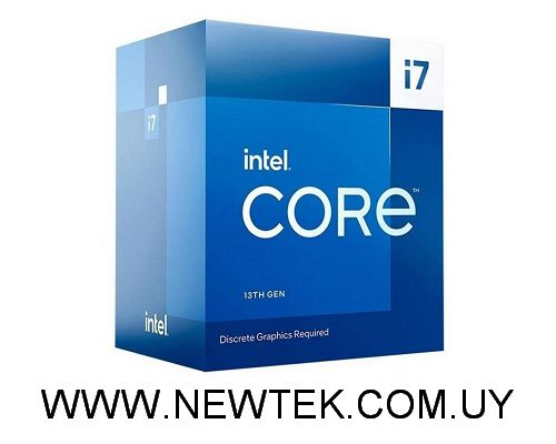 Procesador Intel Core i7-13700F Hasta 5.20Ghz 16 Nucleos Socket 1700 13va gen