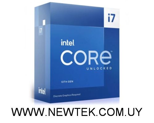 Procesador Intel Core i7-13700KF Hasta 5.40Ghz 16 Nucleos Socket 1700 13va gen