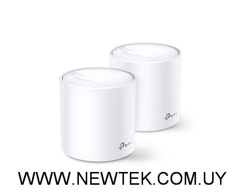 Access Point Tp-Link DECO X60 AX3000 (2 pack) WiFi Mesh Dual Band 2.4GHz 5GHz