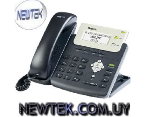 Telefono IP VoIP Yealink SIP-T20P 2 Lineas SIP PoE 2xLAN RJ9 QoS
