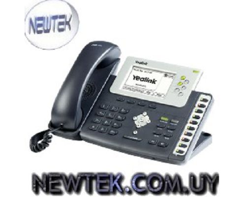 Telefono IP VoIP Yealink SIP-T28P 6 Lineas SIP PoE 2xLAN RJ9 QoS